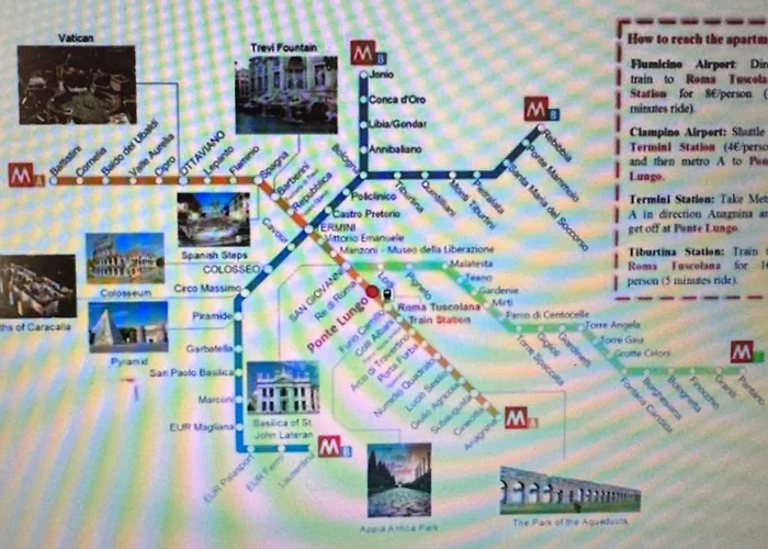Bright Apartment Near Colosseum, Steps To Metro, Ac & Fast Wifi * Rome